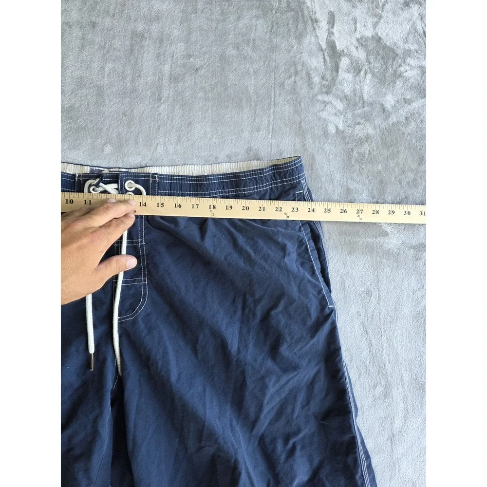 St John's Bay Men's Swim Trunks XXL Navy Blue Board Shorts Mesh Lined Beach